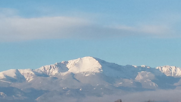 Pikes Peak Snow Capped