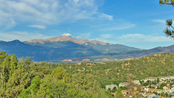 Gray Heights Pikes Peak View