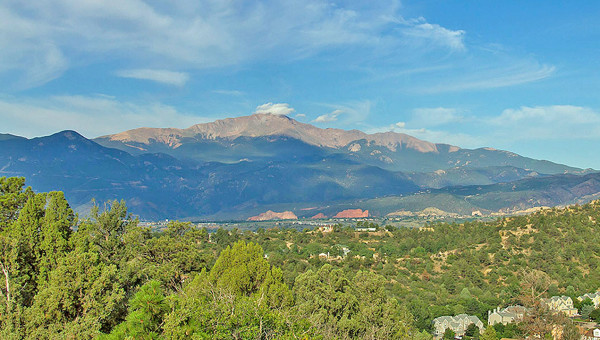 Gray Heights Pikes Peak and Garden of the Gods View